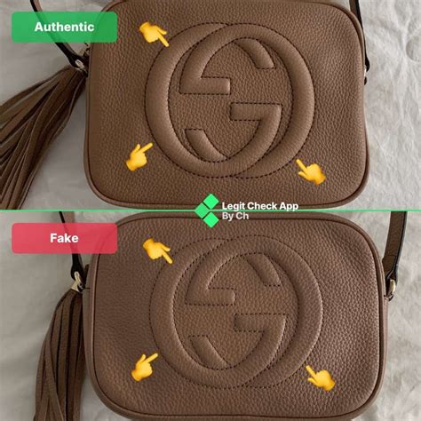 gucci soho bag fake vs real|gucci soho bag authentication.